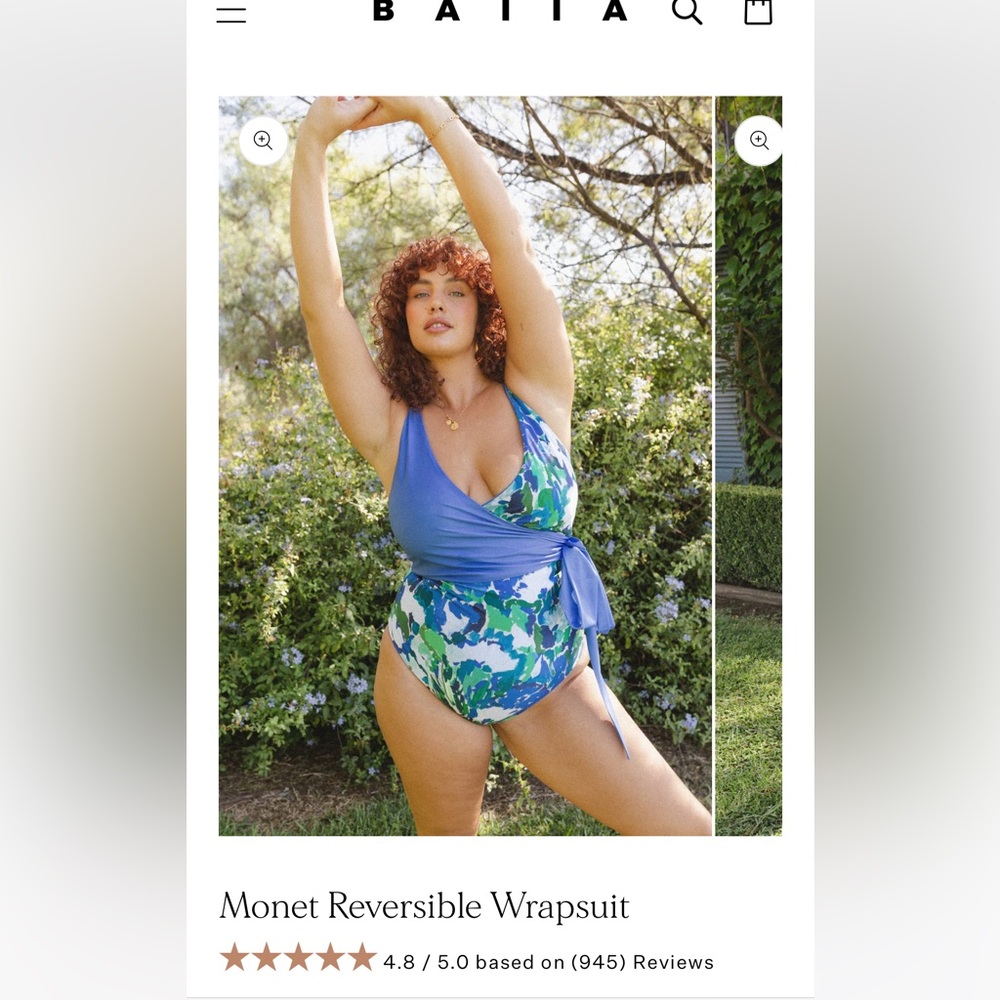 Baiia Monet Wrap Suit